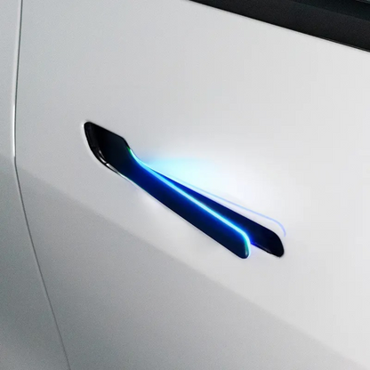 Electric Dazzling Auto Present Door Handles Set with LED (4 PCS) for Model 3 / Y (new wireless version)