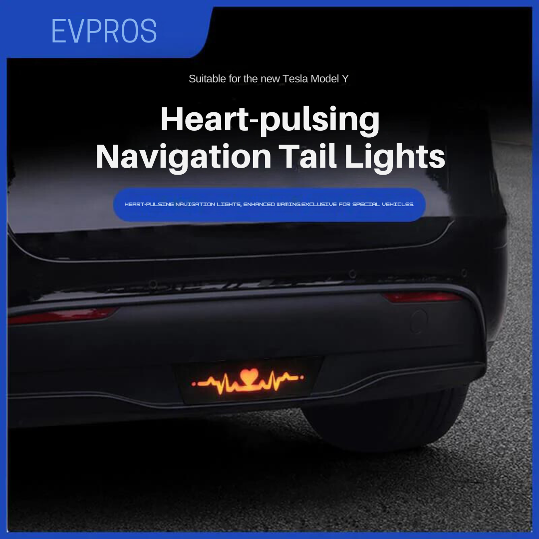 Heart-Pulsing Tail Light for Model Y