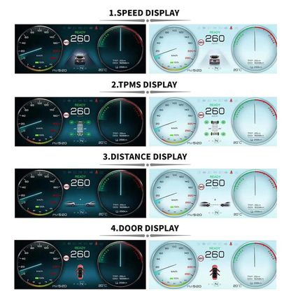 9‘’ Driver View Dash & Touchscreen LCD Display (Smart Instrument Cluster) for Model 3 / Y