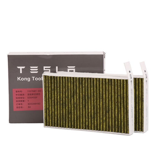 HVAC Combination / HEPA / Carbon Air Filter Replacement for Tesla Model 3 / Y