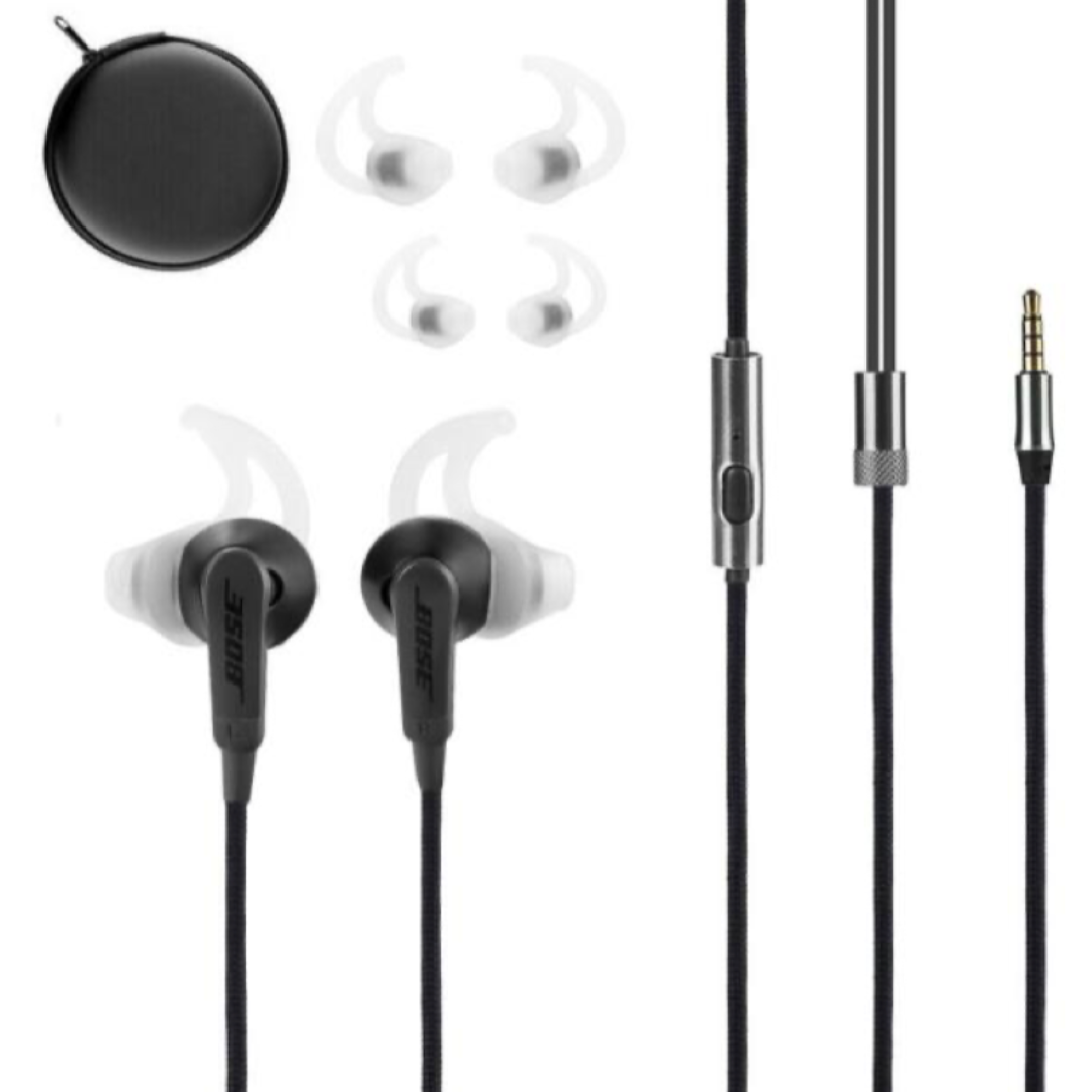 Bose SoundSport In-Ear Headphones 3.5mm Jack Wired Earphones in Multiple Colors